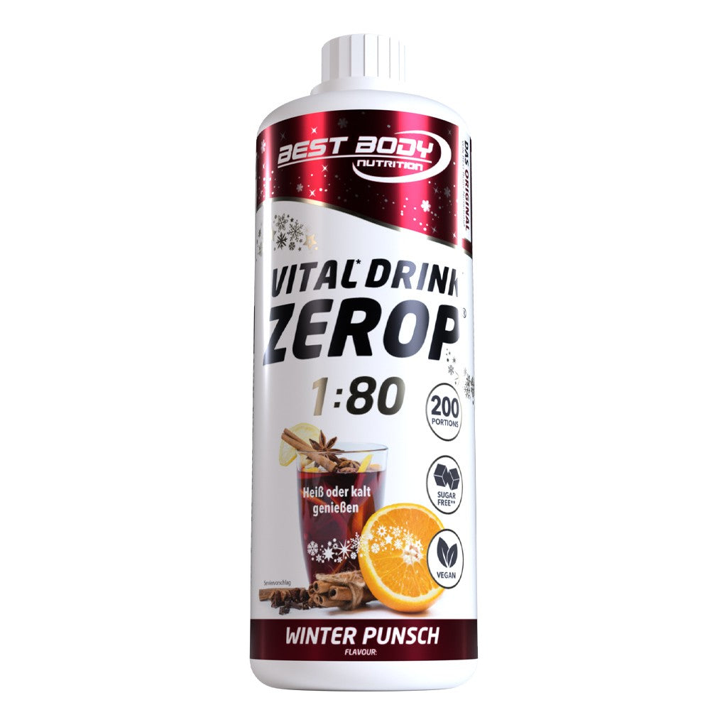 Vital Drink Zerop - Winter Punsch - 1000 ml Flasche#geschmack_winter-punsch