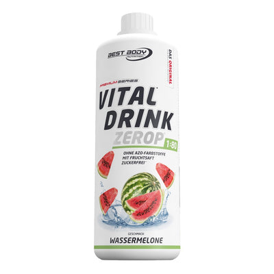 Vital Drink Zerop - Wassermelone - 1000 ml Flasche