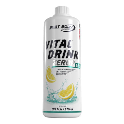 Vital Drink Zerop - Bitter Lemon - 1000 ml Flasche#geschmack_bitter-lemon