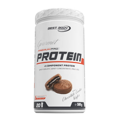 Gourmet Premium Pro Protein - Chocolate Cookie Wafer - 500 g Dose