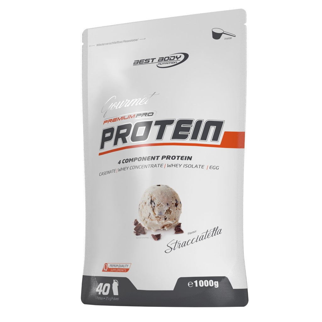 Gourmet Premium Pro Protein - Stracciatella - 1000 g Zipp-Beutel