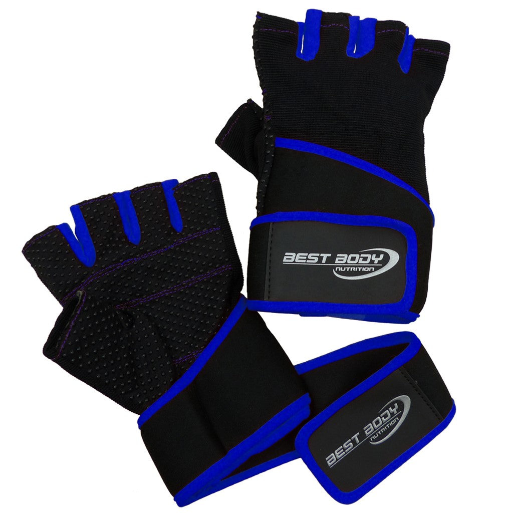 Fitnesshandschuhe Fun - blau - S - Paar#gr--e_s