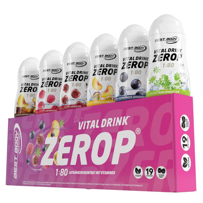 Vital Drink Zerop - Mix Tray - 6 x 48 ml Squeeze Flasche#_