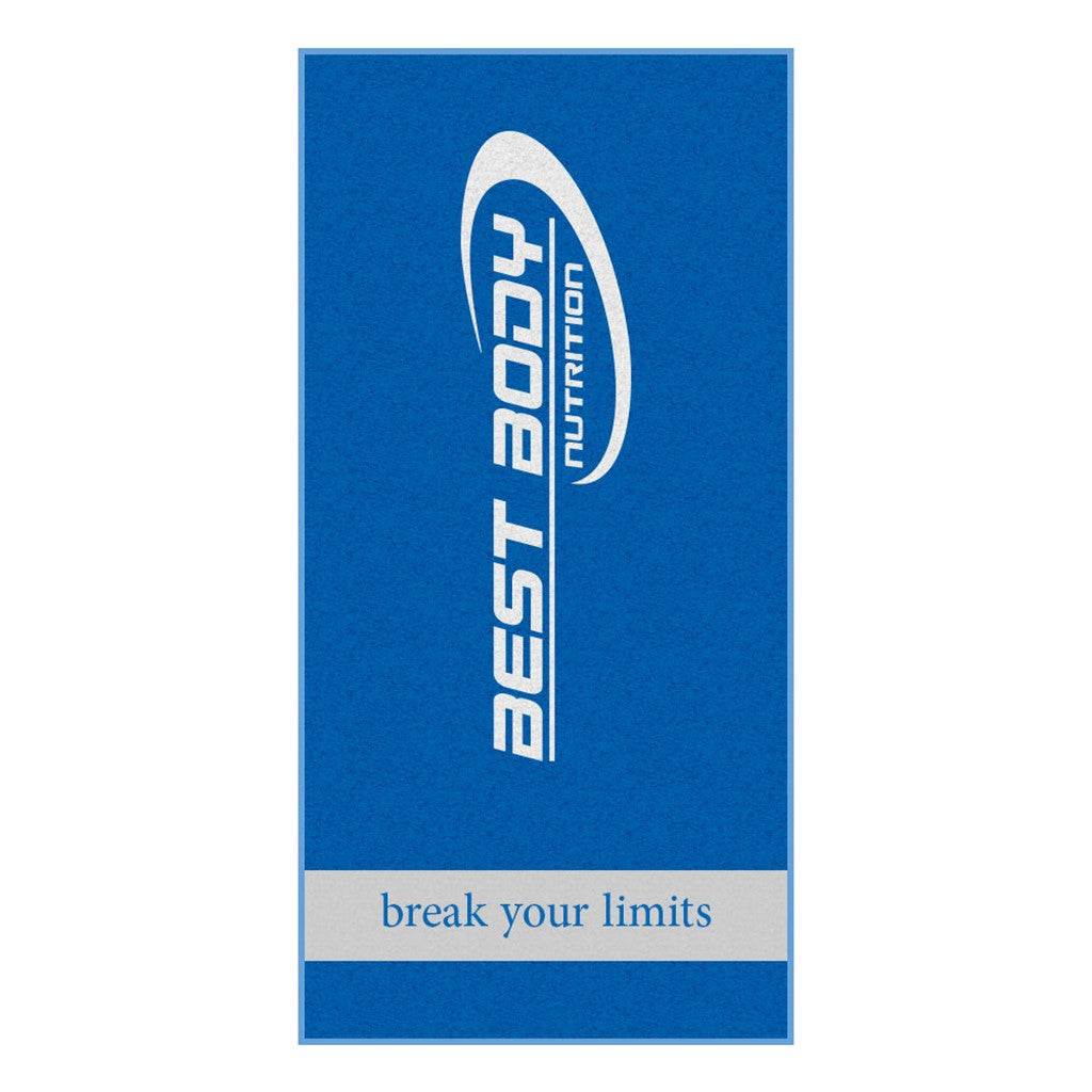 Handtuch 70 x 130 - blau - Design Best Body Nutrition - Stück#_