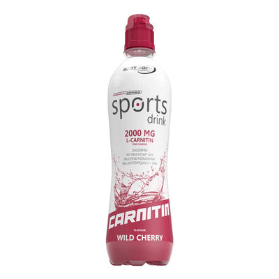 Sports Drink mit L-Carnitin - RTD - Wild Cherry - 500 ml PET Flasche#geschmack_wild-cherry