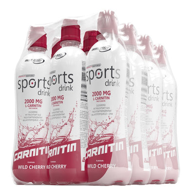 Sports Drink mit L-Carnitin - RTD - Wild Cherry - 500 ml PET Flasche#geschmack_wild-cherry