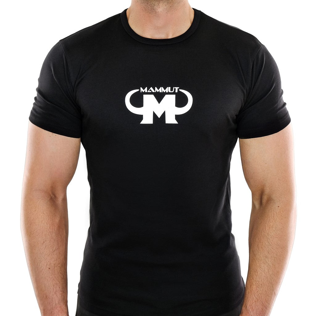 T-Shirt - Aufdruck Mammut Nutrition - black - XXL - Stück#gr--e_xxl
