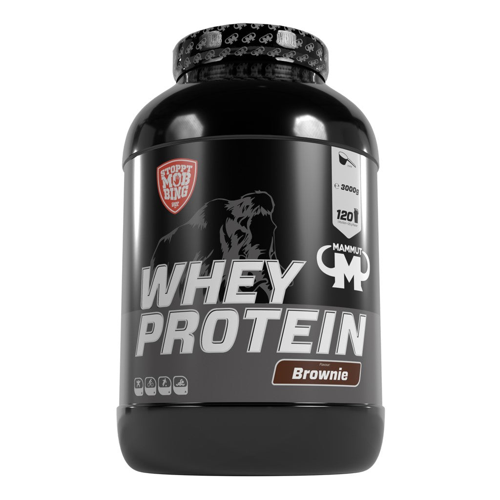 Whey Protein - Brownie - 3000 g Dose#geschmack_brownie