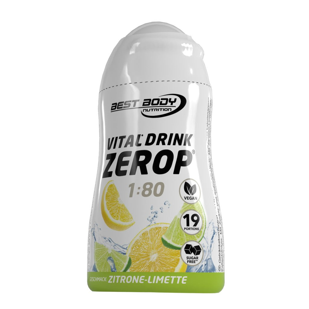 Vital Drink Zerop - Zitrone Limette - 48 ml Squeeze Flasche#geschmack_zitrone-limette