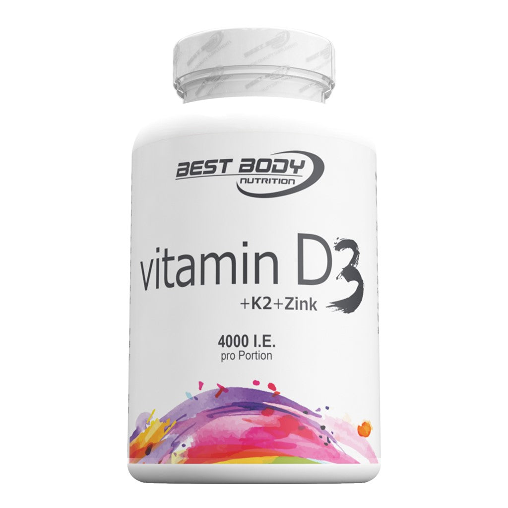 Vitamin D3 + K2 + Zink Tabs - 80 Stück/Dose#_