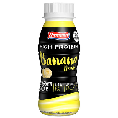 High Protein Drink - RTD - Banana - 250 ml PET Flasche#geschmack_banana