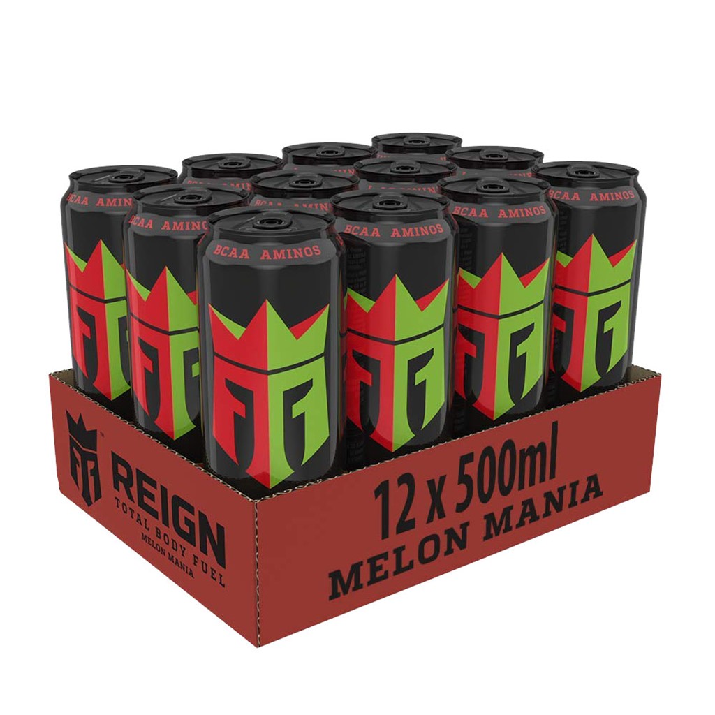 BCAA Energy Drink - REIGN - RTD - Melon Mania - 500 ml Dose#geschmack_melon-mania