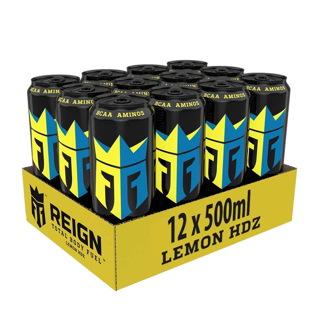 BCAA Energy Drink - REIGN - RTD - Lemon HDZ - 500 ml Dose#geschmack_lemon-hdz