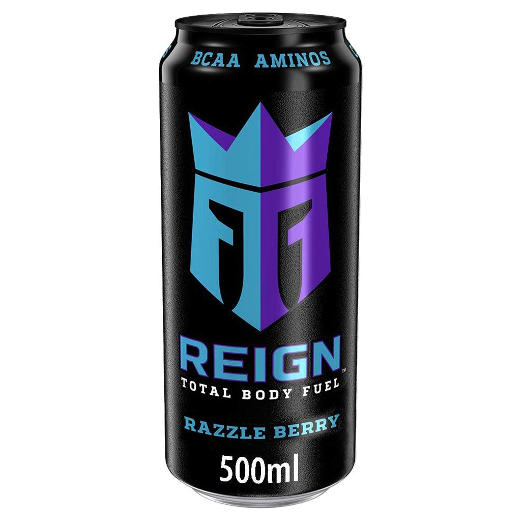BCAA Energy Drink - REIGN - RTD - Razzle Berry - 500 ml Dose#geschmack_razzle-berry