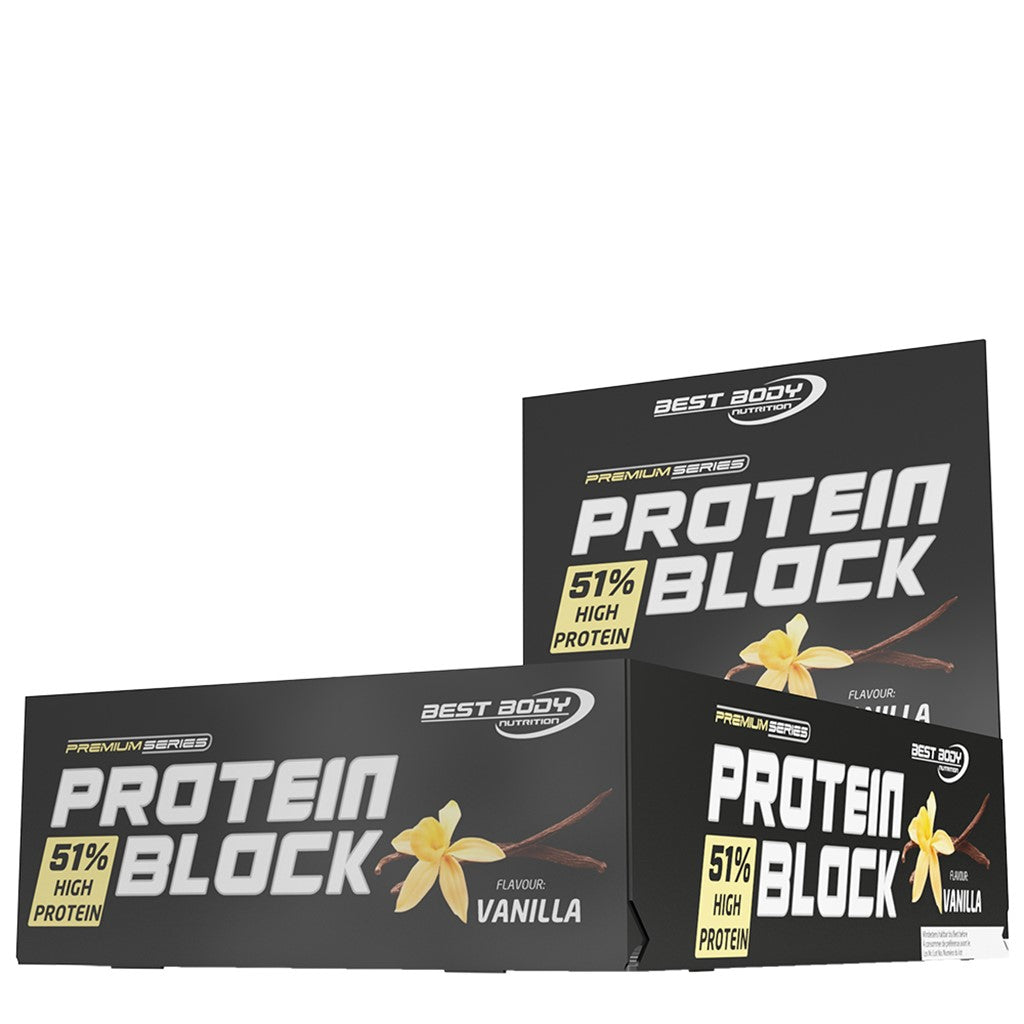 Protein Block - Vanilla - 90 g Riegel#geschmack_vanille