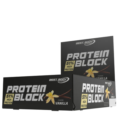 Protein Block - Vanilla - 90 g Riegel#geschmack_vanille