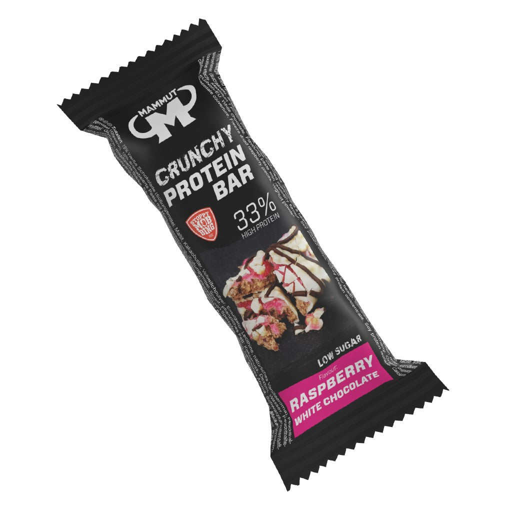 Crunchy Protein Bar - Raspberry White Chocolate - 45 g Riegel#geschmack_raspberry-white-chocolate