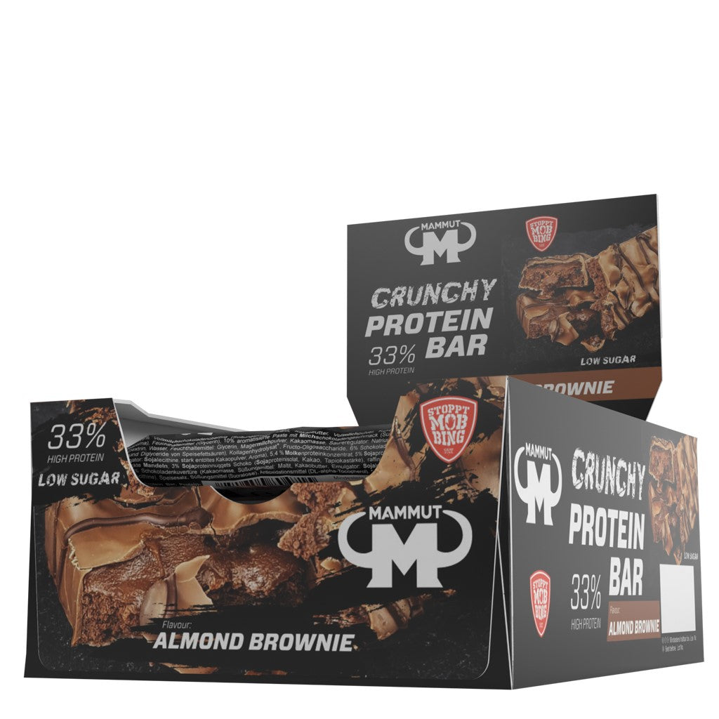 Crunchy Protein Bar - Almond Brownie - 45 g Riegel#geschmack_almond-brownie