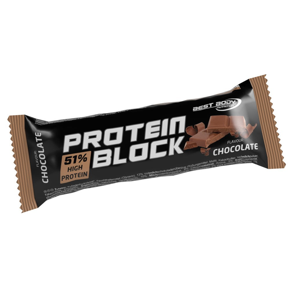 Protein Block - Chocolate - 90 g Riegel#geschmack_chocolate