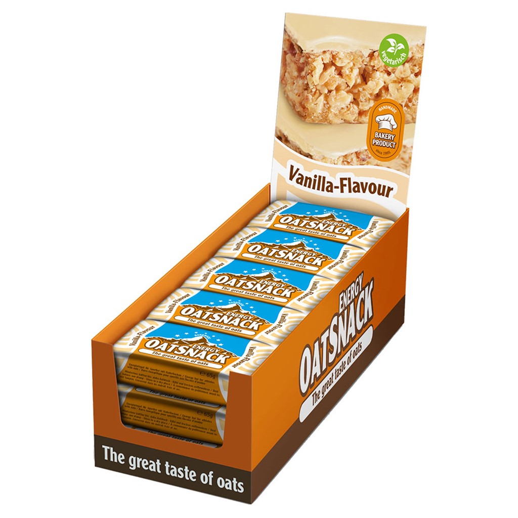 Oat Snack Riegel - Vanilla Flavour - 65 g Riegel#geschmack_vanille-flavour