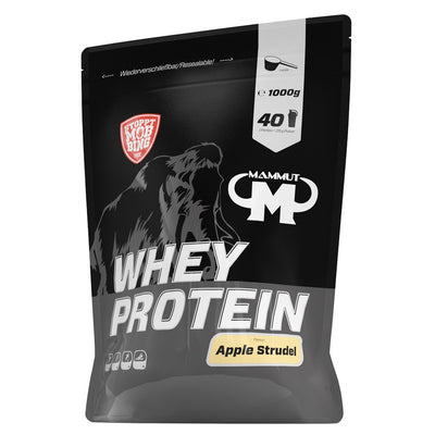 Whey Protein - Apple Strudel - 1000 g Zipp-Beutel#geschmack_apple-strudel