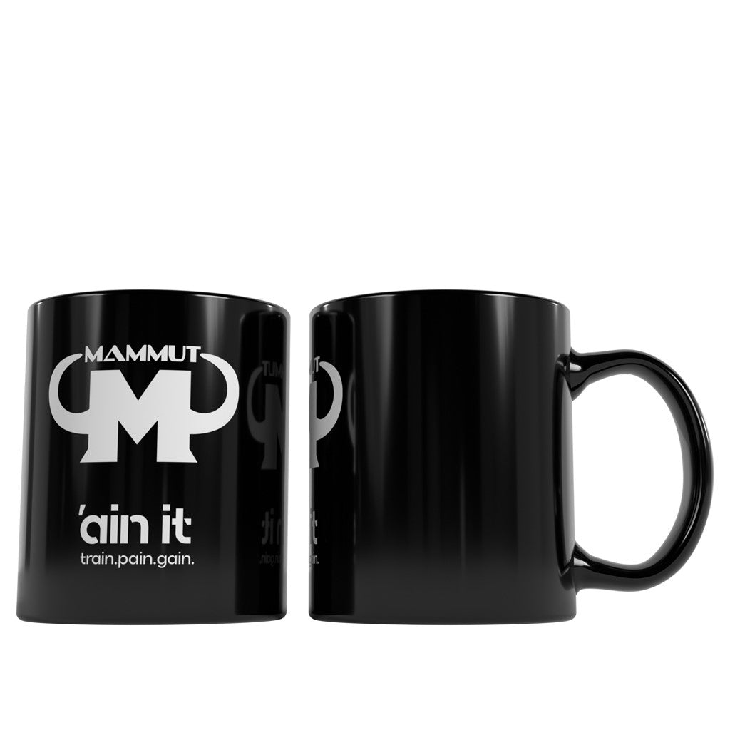 Tasse schwarz - Design Mammut Nutrition#_