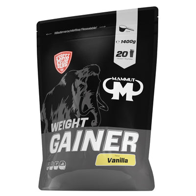 Weight Gainer Crash 5000 - Vanille - 1400 g Zipp-Beutel#geschmack_vanille