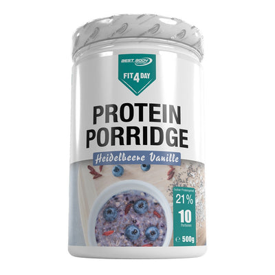 Protein Porridge - Heidelbeere Vanille - 500 g Dose#geschmack_heidelbeere-vanille