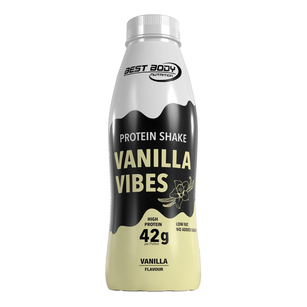 Protein Shake - RTD - Vanilla Vibes - 500 ml PET Flasche#geschmack_vanilla-vibes