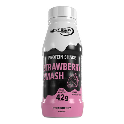 Protein Shake - RTD - Strawberry Smash - 500 ml PET Flasche#geschmack_strawberry-smash