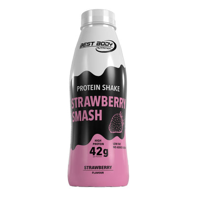 Protein Shake - RTD - Strawberry Smash - 500 ml PET Flasche#geschmack_strawberry-smash