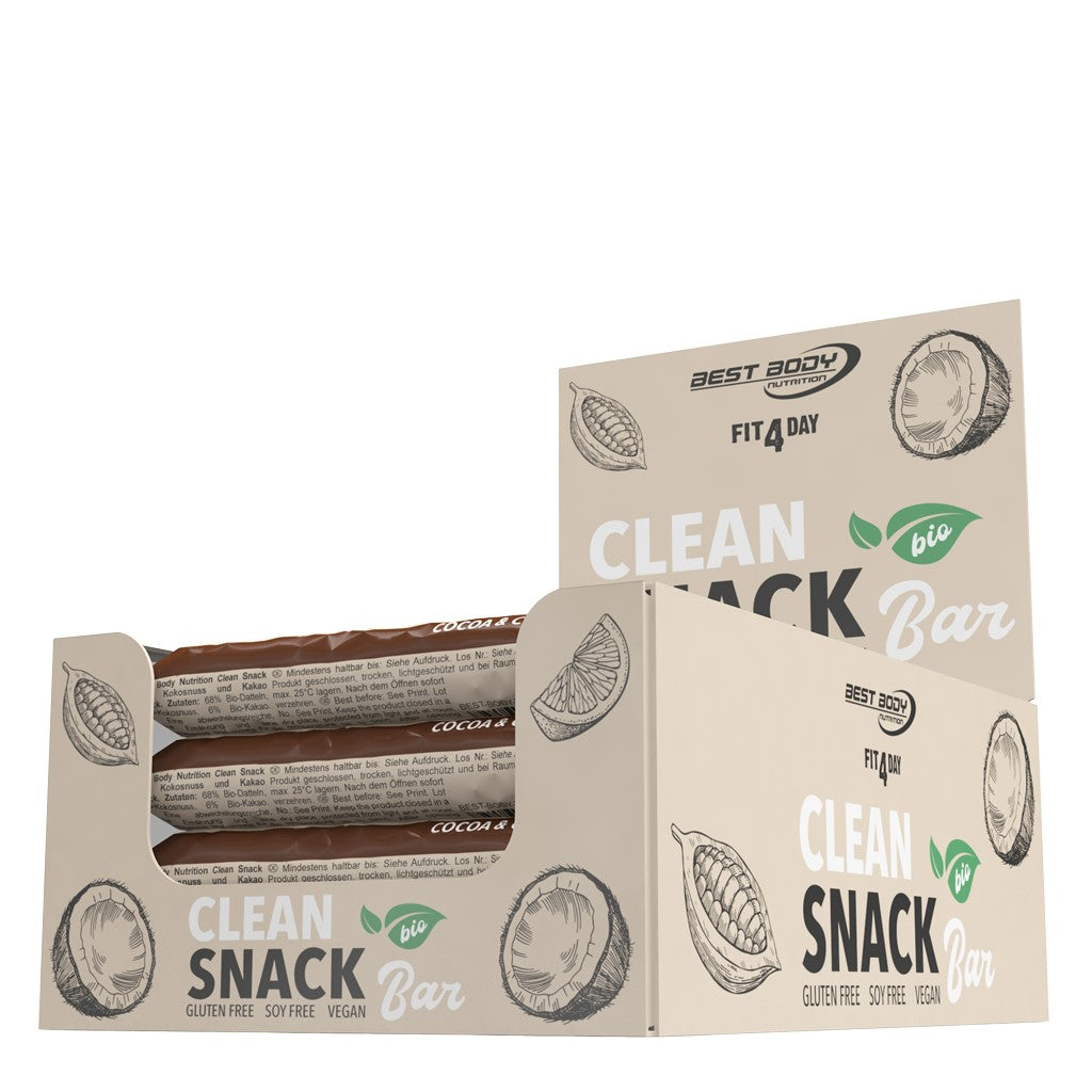 Bio Clean Snack Bar - Coconut & Cocoa - 50 g Riegel#geschmack_coconut-cocoa