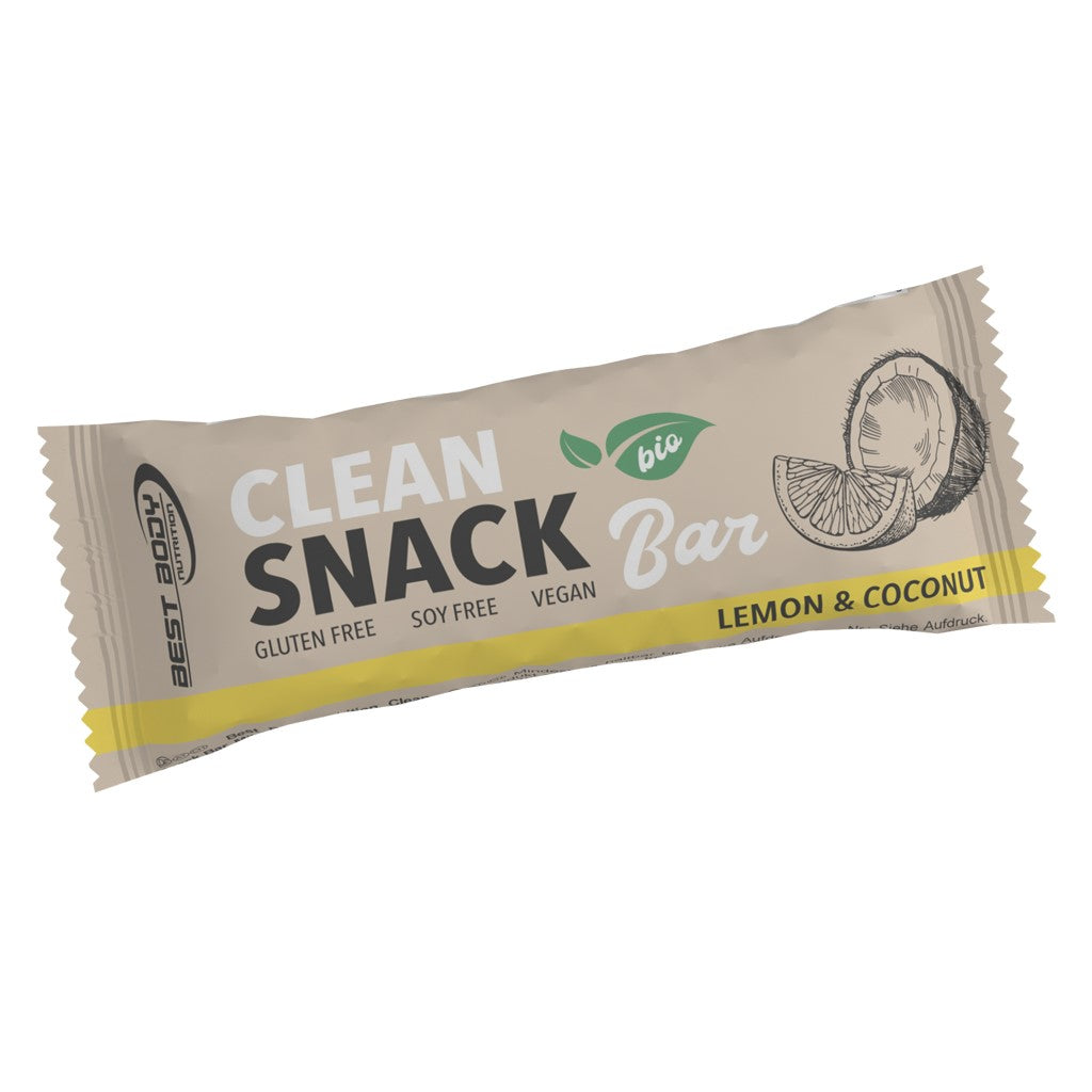 Bio Clean Snack Bar - Lemon & Coconut - 50 g Riegel#geschmack_lemon-coconut