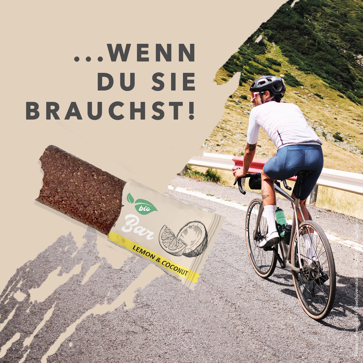 Bio Clean Snack Bar - Lemon & Coconut - 50 g Riegel#geschmack_lemon-coconut