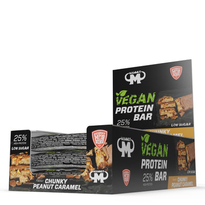 Vegan Protein Bar - Chunky Peanut Caramel - 45 g Riegel#geschmack_chunky-peanut-caramel