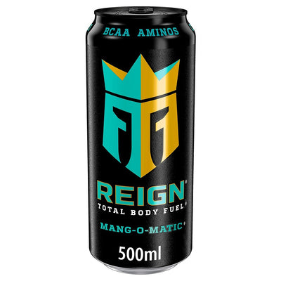 BCAA Energy Drink - REIGN - RTD - Mang-O-Matic - 500 ml Dose#geschmack_mang-o-matic