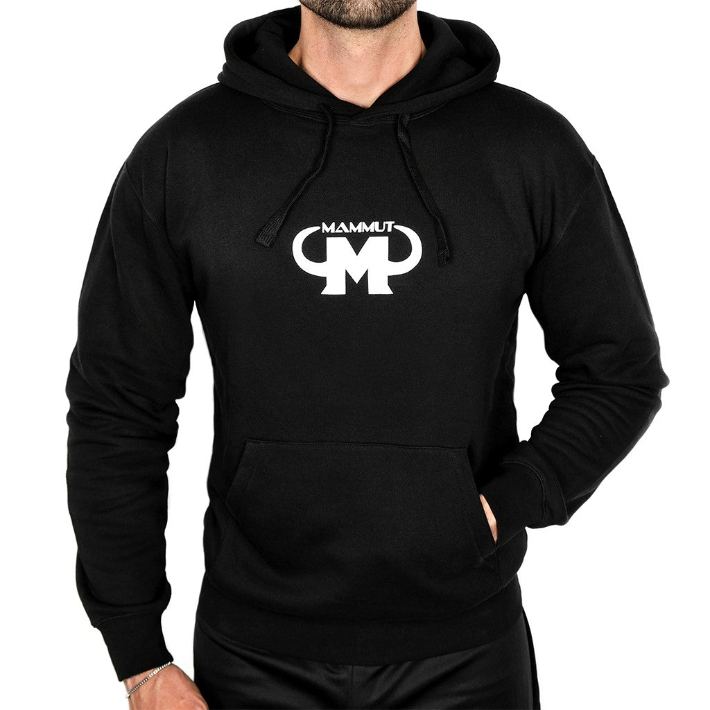 Hoodie - Aufdruck Mammut Nutrition - Black - S - Stück#gr--e_s