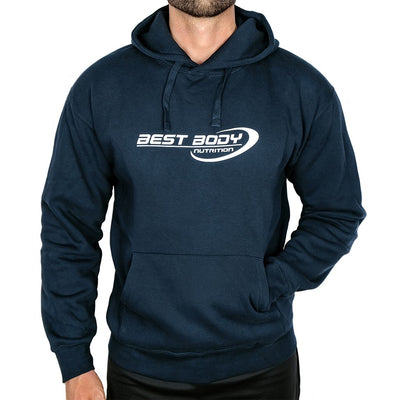 Hoodie - Aufdruck Best Body Nutrition - French Navy - S - Stück#gr--e_s