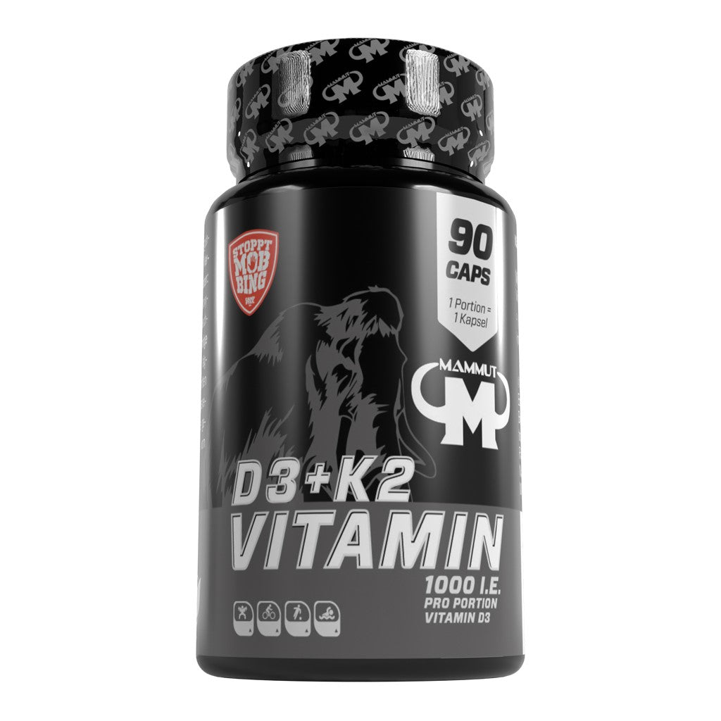 Vitamin D3 + K2 Caps - 90 Stück/Dose#_