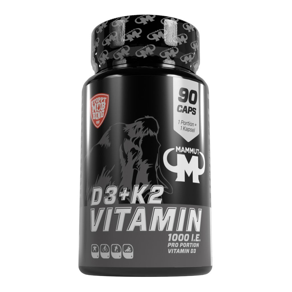 Vitamin D3 + K2 Caps - 90 Stück/Dose#_