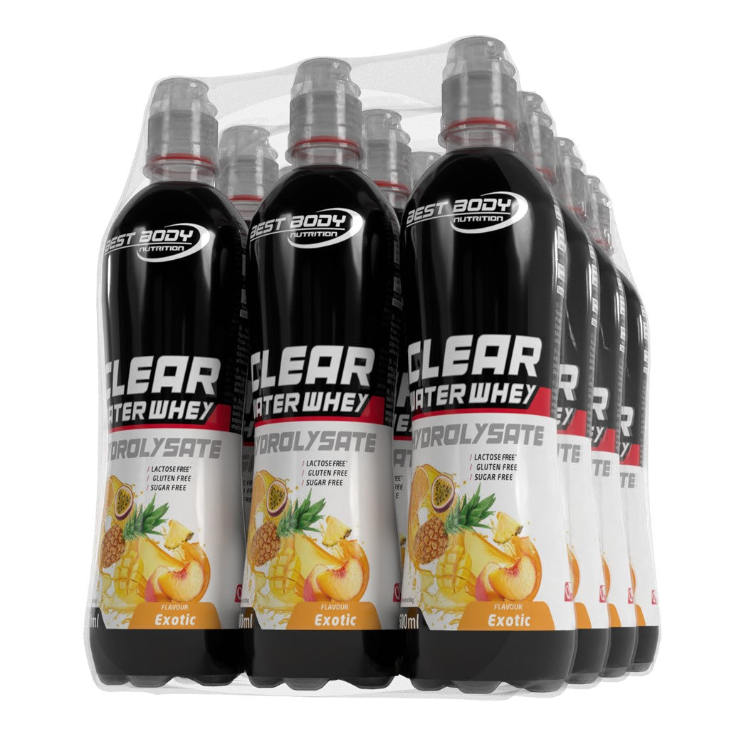 Clear Water Whey Drink - RTD - Exotic - 500 ml PET Flasche#geschmack_exotic