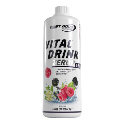 Vital Drink Zerop - Waldfrucht - 1000 ml Flasche#geschmack_waldfrucht