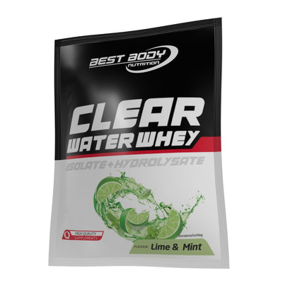 Clear Water Whey Isolate + Hydrolysate - Lime & Mint - 30 g Portionsbeutel#geschmack_lime-mint