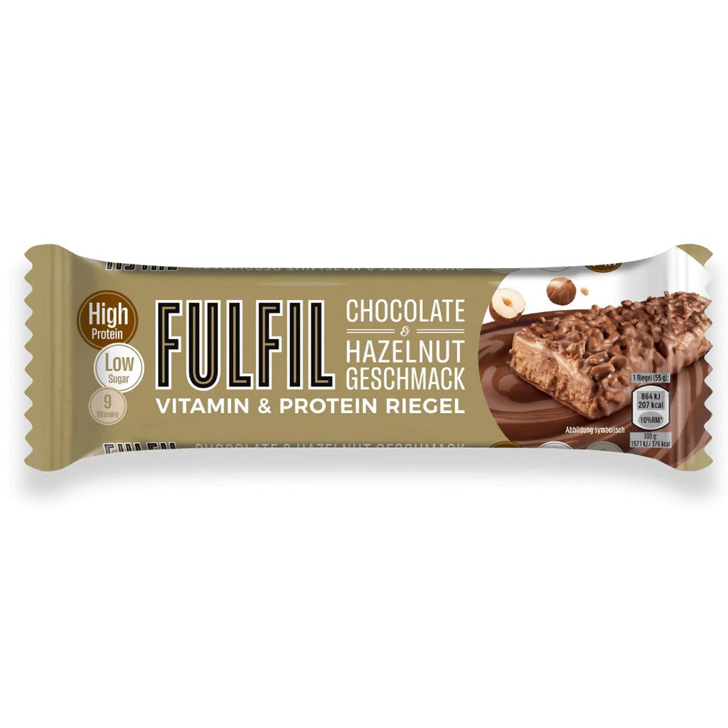 FULFIL Vitamin Protein Bar - Chocolate Hazelnut - 55 g Riegel#geschmack_chocolate-hazelnut