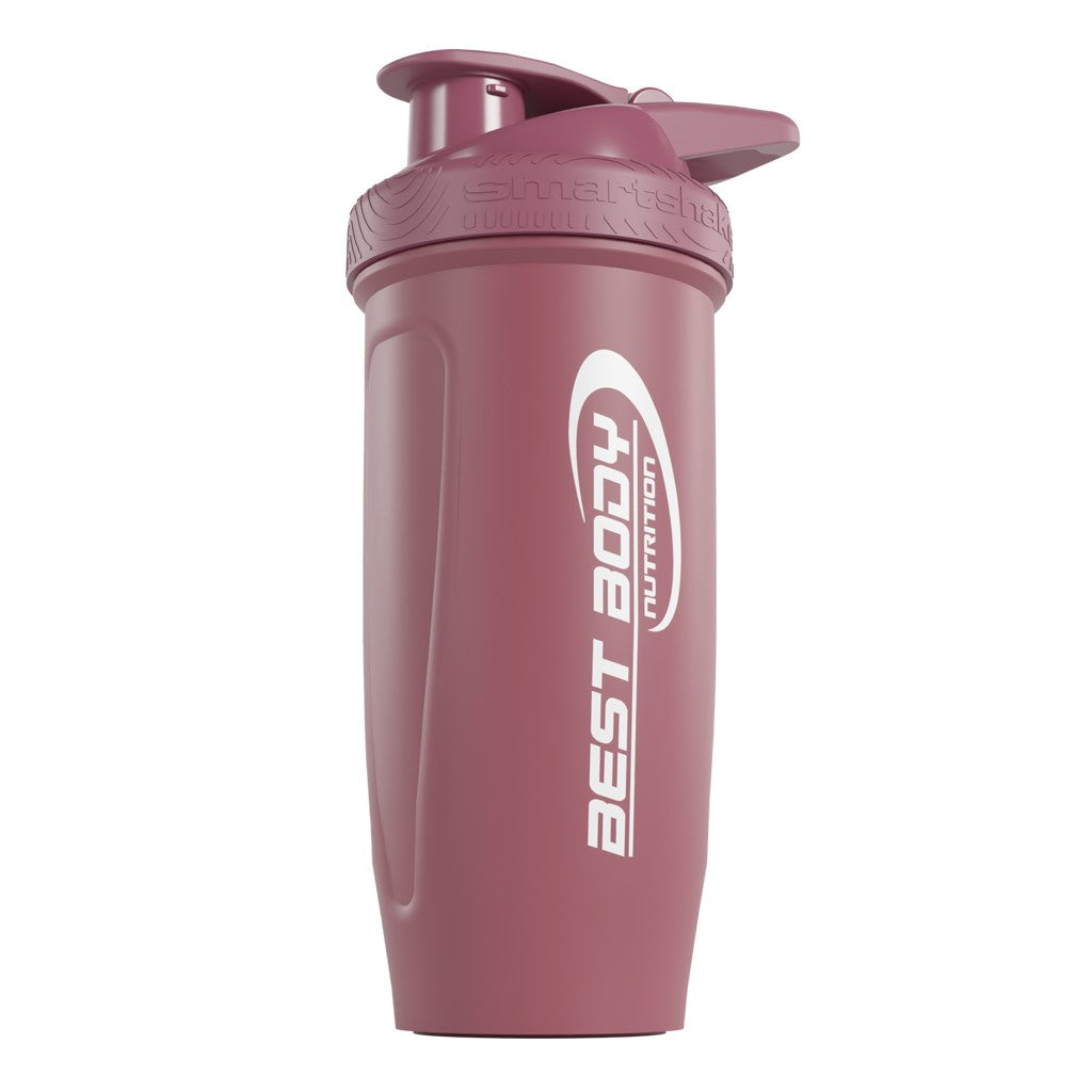 Edelstahl Shaker - Reforce Deep Rose Matt - Design Best Body Nutrition - Stück#farbe_matt-altrosa