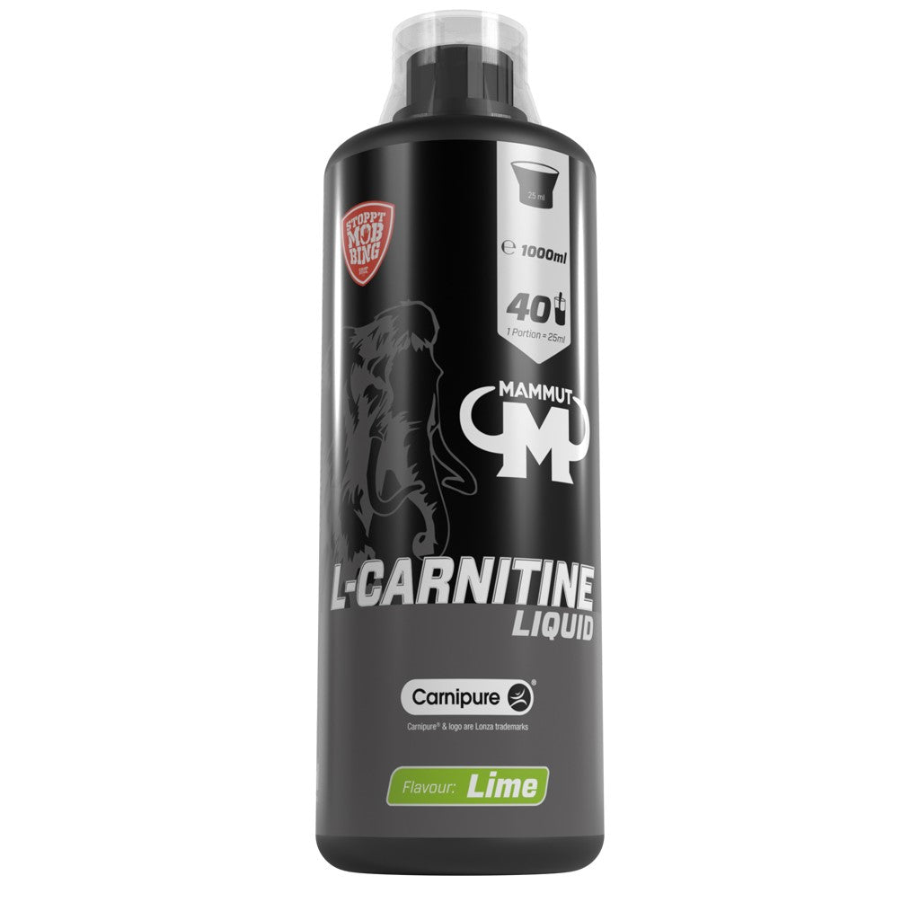 L-Carnitine Liquid - Limette - 1000 ml Flasche#_
