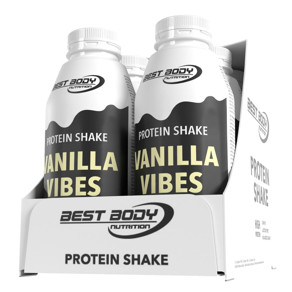 Protein Shake - RTD - Vanilla Vibes - 500 ml PET Flasche#geschmack_vanilla-vibes