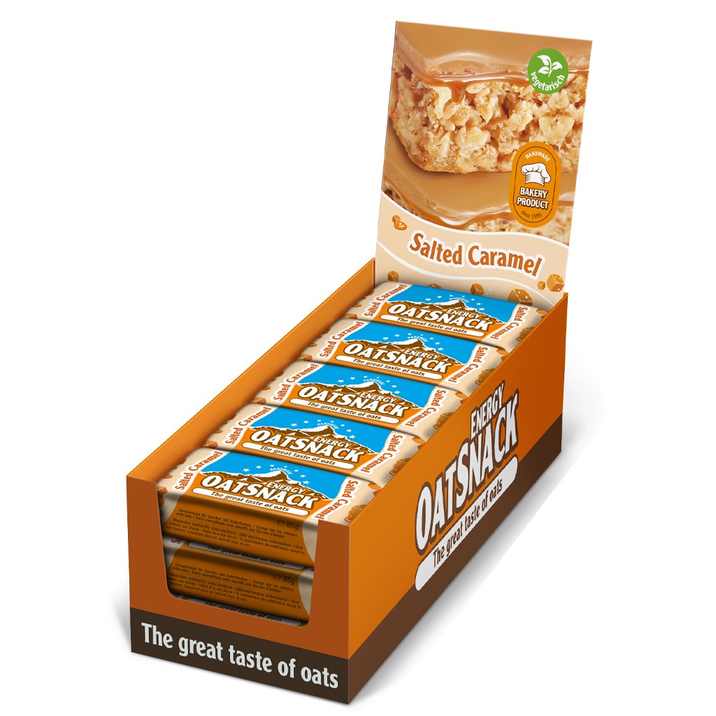 Oat Snack Riegel - Salted Caramel - 65 g Riegel#geschmack_salted-caramel