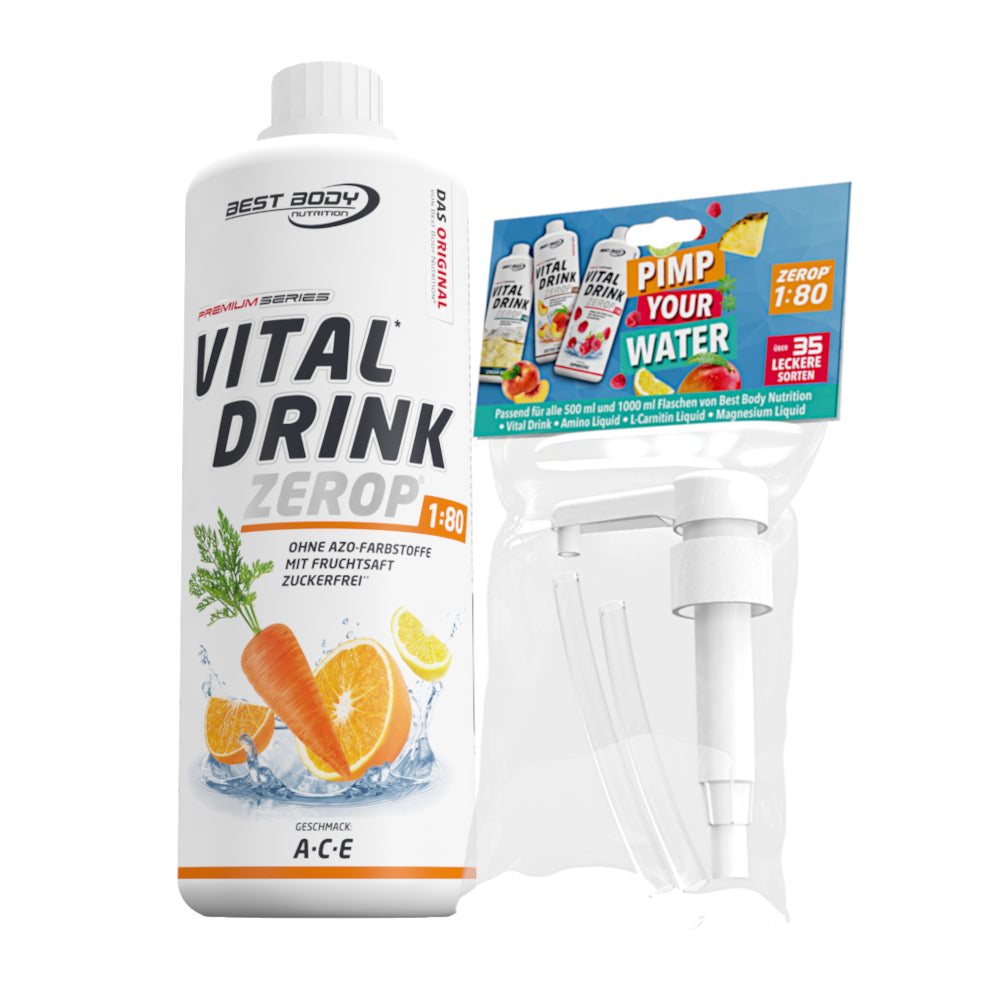 Vital Drink Zerop - ACE - 1 L + Dosierpumpe