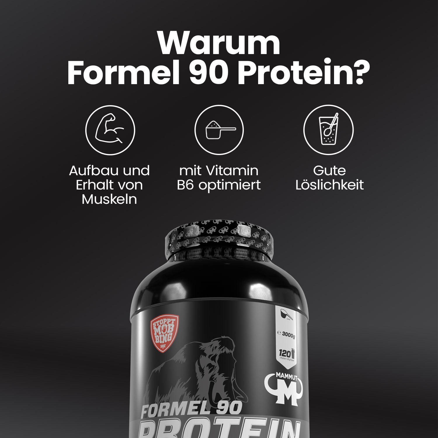 Formel 90 Protein - Chocolate - 3000 g Dose#geschmack_schoko